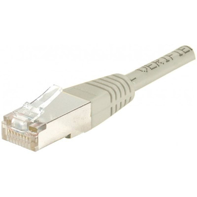 Cordon RJ45 CAT 6 F/UTP gris - 10 m