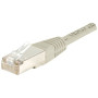 Cordon RJ45 CAT 5e F/UTP gris - 1,5 m