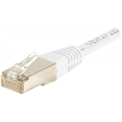 Cordon RJ45 CAT 6 F/UTP blanc - 10 m