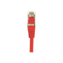 Cordon RJ45 CAT 6 F/UTP rouge - 15 m