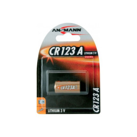 ANSMANN Pile lithium 5020012 CR123A blister de 1