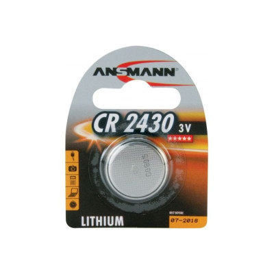 ANSMANN Piles lithium 5020092 CR2430 blister de 1