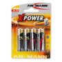 ANSMANN Piles alcalines 5015663 LR6 / AA blister de 4