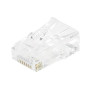 CONNECTEUR 8P8C RJ45 CAT6 UTP LOT DE 10