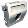 Plastron 45X45 pour Moteur RJ45 MK6 Multimédia Connect