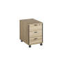 MAMBO SONOMA CHENE NOIR CAISSON MOBILE 3 TIROIRS 1c