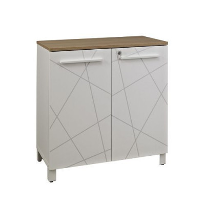 SUNDAY RGT BAS 2P BLANC-BLC GRAPHIC 2c
