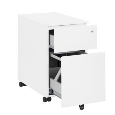 XERUS BLANC CAISSON MO.SLIM 2T METAL BLANC 1c