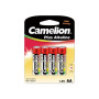 Pack de 4 piles Camelion Alcaline LR6 Mignon AA