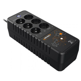 Onduleur Z2 EX 550 - 6 prises (3 secourues + 3 protégées) - USB HID port