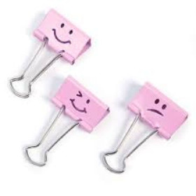 RAPESCO B/20 PCE A DES 19MM EMOJI PINK