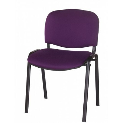Chaise Claude tissus MOD6 Prune