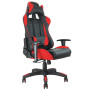 Fauteuil de bureau Gamer baquet RACING noir et rouge