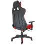 Fauteuil de bureau Gamer baquet RACING noir et rouge