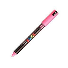 Uniball Posca pointe calibrée extra fin 0.7mm ROSE  PC1MRRE