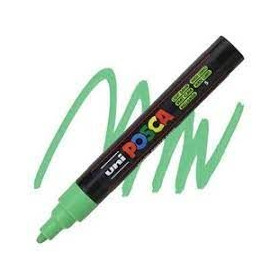 Uniball Posca trait moyen 2.5mm pointe conique PC5M vert clair