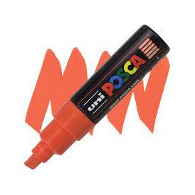 Uniball Posca Marqueur peinture à eau, encre à pigmentation orange foncé pointe