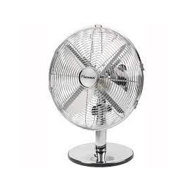 Bestron Ventilateur De Table 35cm 35w 3 Vitesses Chromé