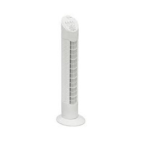 BESTRON Ventilateur Colonne 75cm 35w 3 Vitesses Blanc