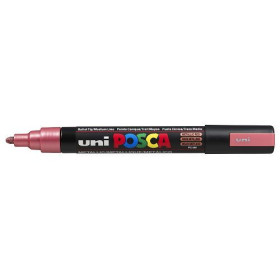 Uniball Posca Marqueur peinture encre rouge metal à pigmentation et base eau poi