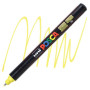 Uniball Posca pointe calibrée extra fin 0.7mm JAUNE PC1MRJ