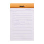 Bloc agrafé Rhodia ORANGE message N°140 11x17cm 80f 80g