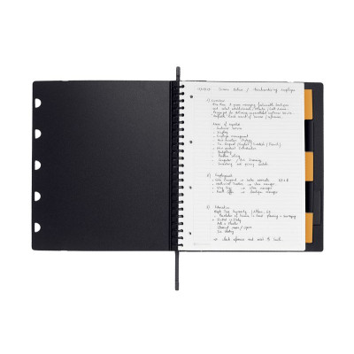 Exabook Rhodiactive rechargeable RI A4+ 160p ligné+MC 80g