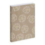 Agenda Kraft 12 x 17 cm Journalier Août à Juillet