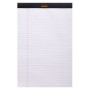 Bloc agrafé Rhodia BLACK N°19 21x31,8cm 80f ligné +marge 80g