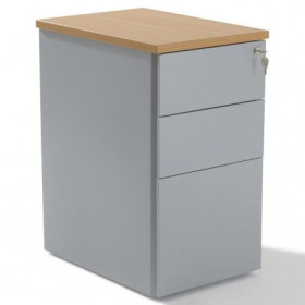 CAISSON HB METAL 3T P.80 L.43,2 H.73,5 CM DONT 1 DS TOP MELAMINE SB MA