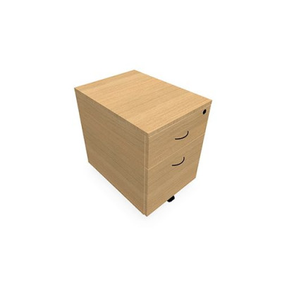 CAISSON MOBILE MELA ECO 2 TIROIRS DONT 1 DS L42 P55,5 H58,7 CM RI SG