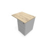 RETOUR SUSP RECT IDOL L80XP60CM DECOR R3 SUR CAISS PORT FIN SO