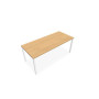 BUREAU ARIAL T RECT L180XP80EP25 PIED CARRE ARCHE FX  RI SO