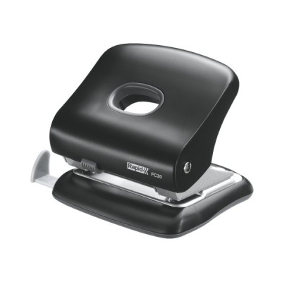 Perforateur de bureau en plastique FC30 Rapid , Noir