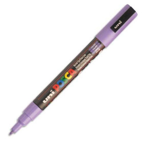 Uniball Posca trait fin 0.9 - 1.3mm pointe conique PC3M violette