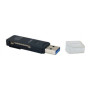 Lecteur de cartes mémoires USB 3.0 SD et Micro SD sachet