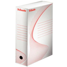 Boite d'archives 100mm Esselte, standard, Blanc