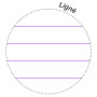 La Vie en Vosges, Carnet rembordé rigide, A6 - 10,5 x 14,8 cm, 96 pages, ligné,