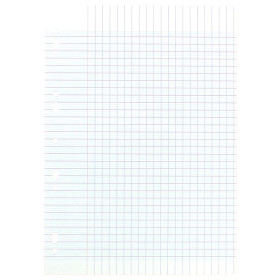 FEUILLES SIMPLES CONQUERANT 7 PERFOREES 210x297 FILM 100P 80G SEYES BLEU