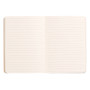 Rhodiarama carnet souple JONQUILLE A6 144p ligné pap ivoire 90g ferm. élast.