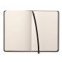Webnotebook BLACK A5 192p uni papier ivoire 90g fermeture élastique