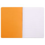 Cahier piqué ORANGE Rhodia Classic 21x29,7cm 96p ligné non détachables 80g