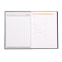 Rhodia Business brochure rembordée rigide A5 ligné 192p 90g