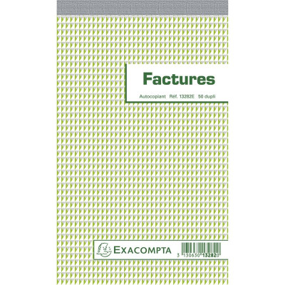 FACTURES 22/13,5 Collé en tête 50D A.