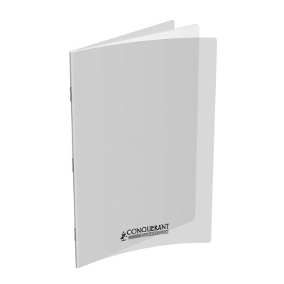 CAHIER CONQUERANT CLASSIQUE AGRAFE 240X320 96P 90G UNI POLYPRO INCOLORE