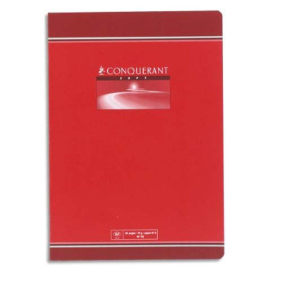 CAHIER CONQUERANT 7 AGRAFE 240X320 48P 70G UNI