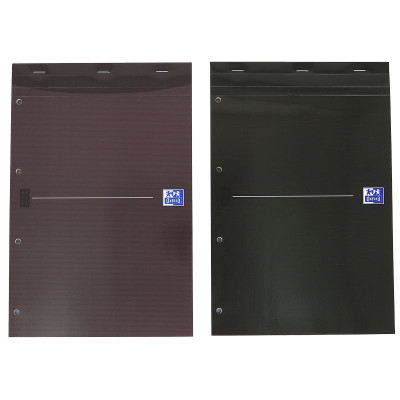 BLOC OXFORD ESSENTIALS AGRAFE et 4TROUS 210x315 160P OPTIK P. SEYES +TAG