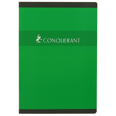 CAHIER CONQUERANT 7 AGRAFE 210X297 96P 70G SEYES