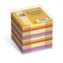 BLOC CUBE OXFORD 90X90 ASSORTI AVEC CONTAINER PLASTIQUE
