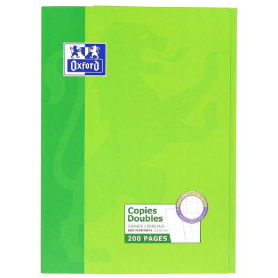 COPIES DOUBLES OXFORD NON PERFOREES 210x297 ETUI 200P OPTIKP. SEYES